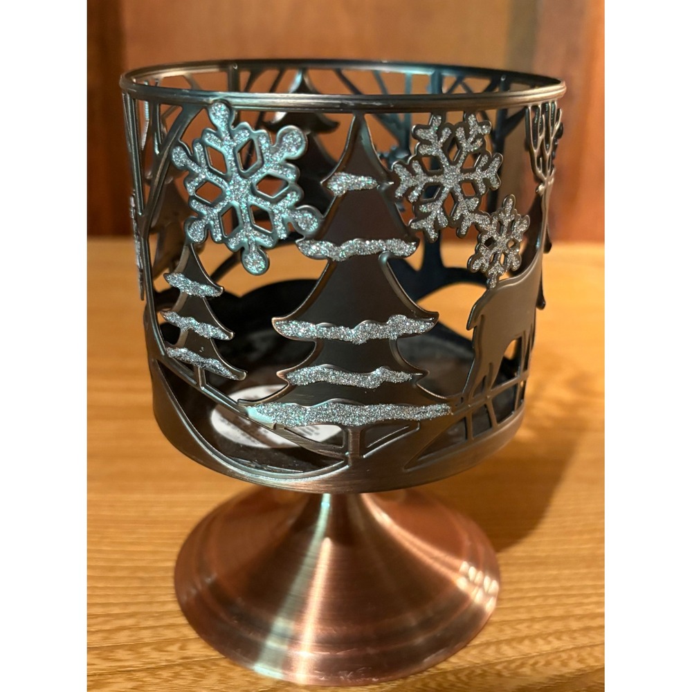 Bath & Body Works Candle Sleeve Winter Deer NWT